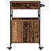 Carrello da Cucina Legno Vecchio 56x43x89,5 cm Legno Ingegnerizzato - Foto miniatura 7