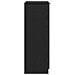 Mobile per scarpe  Nero Rovere 59x35x100 cm in legno ingegnerizzato - Foto miniatura 7