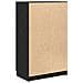Mobile per scarpe  Nero Rovere 59x35x100 cm in legno ingegnerizzato - Foto miniatura 8