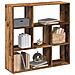 Libreria Divisorio Legno Antico 102x29x103,5 cm in Truciolato - Foto miniatura 2