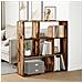 Libreria Divisorio Legno Antico 102x29x103,5 cm in Truciolato - Foto miniatura 4