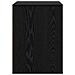 Cassettiera d'Angolo Rovere Nero 60x41x58 cm Legno ingegnerizzato - Foto miniatura 7