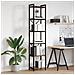 Libreria Rovere fumo 40 x 30 x 188 cm Legno multistrato - Foto miniatura 4