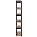 Libreria Rovere fumo 40 x 30 x 188 cm Legno multistrato - Foto miniatura 6