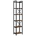 Libreria Rovere fumo 40 x 30 x 188 cm Legno multistrato - Foto miniatura 7