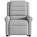 Poltrona Alzapersona Reclinabile Grigio Nuvola in Tessuto - Foto miniatura 5