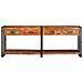 Tavoli consolle 2 pcs Multicolore Legno massello di recupero - Foto miniatura 5