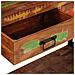 Tavoli consolle 2 pcs Multicolore Legno massello di recupero - Foto miniatura 9