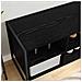 Mobile per scarpe Rovere Nero 60 x 35 x 44 cm Legno multistrato - Foto miniatura 4