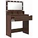 Tavoli da Trucco per Camera da Letto Rovere Marrone - Foto miniatura 5