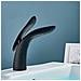 Rubinetto per lavabo da bagno, Blackswan, tipo M89, modello nero opaco, misura 20 cm - Foto miniatura 2