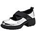 Scarpe Mary Jane Con Tacco Chunky Retro: Comode, Eleganti E Versatili Silver 37 - Foto miniatura 1