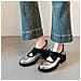Scarpe Mary Jane Con Tacco Chunky Retro: Comode, Eleganti E Versatili Silver 37 - Foto miniatura 3
