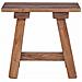 panchina Naturale 50,5 x 25 x 47,5 cm Legno massello di mogano - Foto miniatura 4