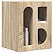 Comodino 2 pcs Rovere Sonoma 40 x 35 x 50 cm Legno multistrato - Foto miniatura 3