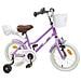 Bicicletta per Bambini 16 Pollici per bambini di 4-6 anni Viola - Foto miniatura 2