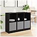 Credenza con cassetto Rovere Nero 102 x 32 x 73,5 cm - Foto miniatura 2