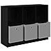 Credenza con cassetto Rovere Nero 102 x 32 x 73,5 cm - Foto miniatura 5