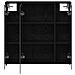 Mobiletto per specchio da bagno Rovere Nero 63,5 x 16 x 62,5 cm - Foto miniatura 6