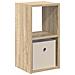 Comodino Rovere Sonoma 25,5 x 22 x 49,5 cm Legno multistrato - Foto miniatura 1
