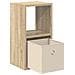 Comodino Rovere Sonoma 25,5 x 22 x 49,5 cm Legno multistrato - Foto miniatura 5