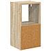 Comodino Rovere Sonoma 25,5 x 22 x 49,5 cm Legno multistrato - Foto miniatura 8