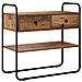 Tavolo consolle Legno antico 80 x 40 x 75 cm - Foto miniatura 1