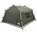 Tenda istantanea resistente all'acqua 4 persona Verde militare - Foto miniatura 3