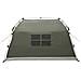 Tenda istantanea resistente all'acqua 4 persona Verde militare - Foto miniatura 5