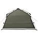 Tenda istantanea resistente all'acqua 4 persona Verde militare - Foto miniatura 6
