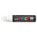 pz. 1 Marcatore Uni Posca a scalpello bianco M PC17K BI - Foto miniatura 1