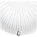 I-CHANTAL / PL30 - Plafoniera a led di colore bianco con decoro originale 14 watt - Foto miniatura 5