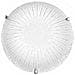 I-CHANTAL / PL30 - Plafoniera a led di colore bianco con decoro originale 14 watt - Foto miniatura 3
