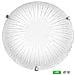 I-CHANTAL / PL30 - Plafoniera a led di colore bianco con decoro originale 14 watt - Foto miniatura 2