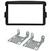 Adattatore autoradio 03641 Kit di fissaggio 2 DIN nero DACIA RENAULT Captur - Foto miniatura 1