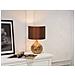 Lampada Da Tavolo Moderna In Colore Marrone Yakima - Foto miniatura 3