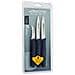 Serie Nova - Set Coltello per Sbucciare - Lama Acciaio Inossidabile Nitrum - Manico Polipropilene Colore Nero - Foto miniatura 1