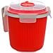 Set Forno A Microonde Tempo Zero, In Plastica, 3 Pezzi Rosso - Foto miniatura 4
