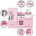 Rosa Cucina Per Bambini Legno Gioco Giocattolo Imitazione Teamson Kids Td-12302p - Foto miniatura 2