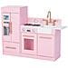 Rosa Cucina Per Bambini Legno Gioco Giocattolo Imitazione Teamson Kids Td-12302p - Foto miniatura 4