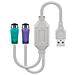 Usba2xps2 Cavo Ps / 2 0,3 M 2x 6-p Mini-din Usb A Bianco (usb A - Converter 2x Ps / 2 0,3m - Support W2000, Xp, - Foto miniatura 2