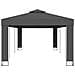 Gazebo Con Tetto Doppio 3x6 M Antracite - Foto miniatura 3