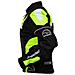 Giacca Moto Manica Staccabile Tessuto Protezioni Ce Sfoderabile Gilet Fluo 3xl - Foto miniatura 4