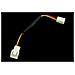 Revoltec 3-Pin to 3-Pin Reduction Cable 12 Volt to 9,5 Volt 3-pin 3-pin cavo di interfaccia e adattatore - Foto miniatura 1