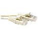 Cavo Rete - Categoria 6 - 1 m - 1 x RJ-45 Maschio Rete - 1 x RJ-45 Maschio Rete - Cavo patch - Avorio - Foto miniatura 1