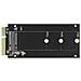 SATA 22 pin maschio per adattatore slot M. 2 chiave B - Foto miniatura 3