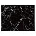 Tagliere, Vetro Con Motivo Marmo, Nero, 30 X 40 Cm - Foto miniatura 2
