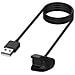 Basetta Caricabatterie Originale Usb Per Samsung Galaxy Fit2 R220 Black - Foto miniatura 3