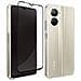 Cover Per Realme C23 Silicone Trasparente + Vetro Temperato 9h Nero - Foto miniatura 2