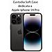 Custodia Tpu Silicone Cover Soft-case Per Apple Iphone 14 Pro Red - Foto miniatura 3